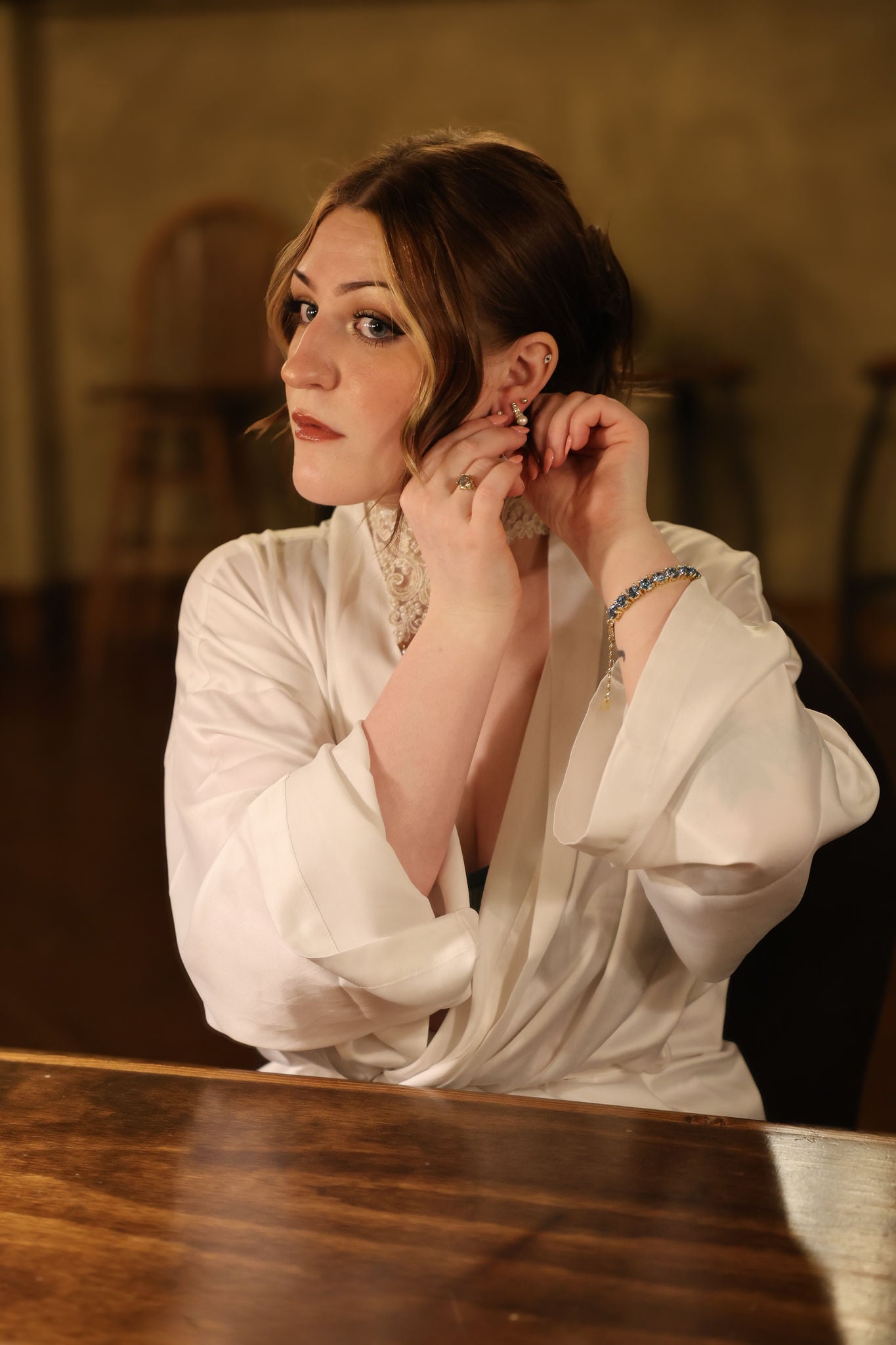 Lili Barker, hair stylist and colorist at The Hive Salon in Leander, Texas