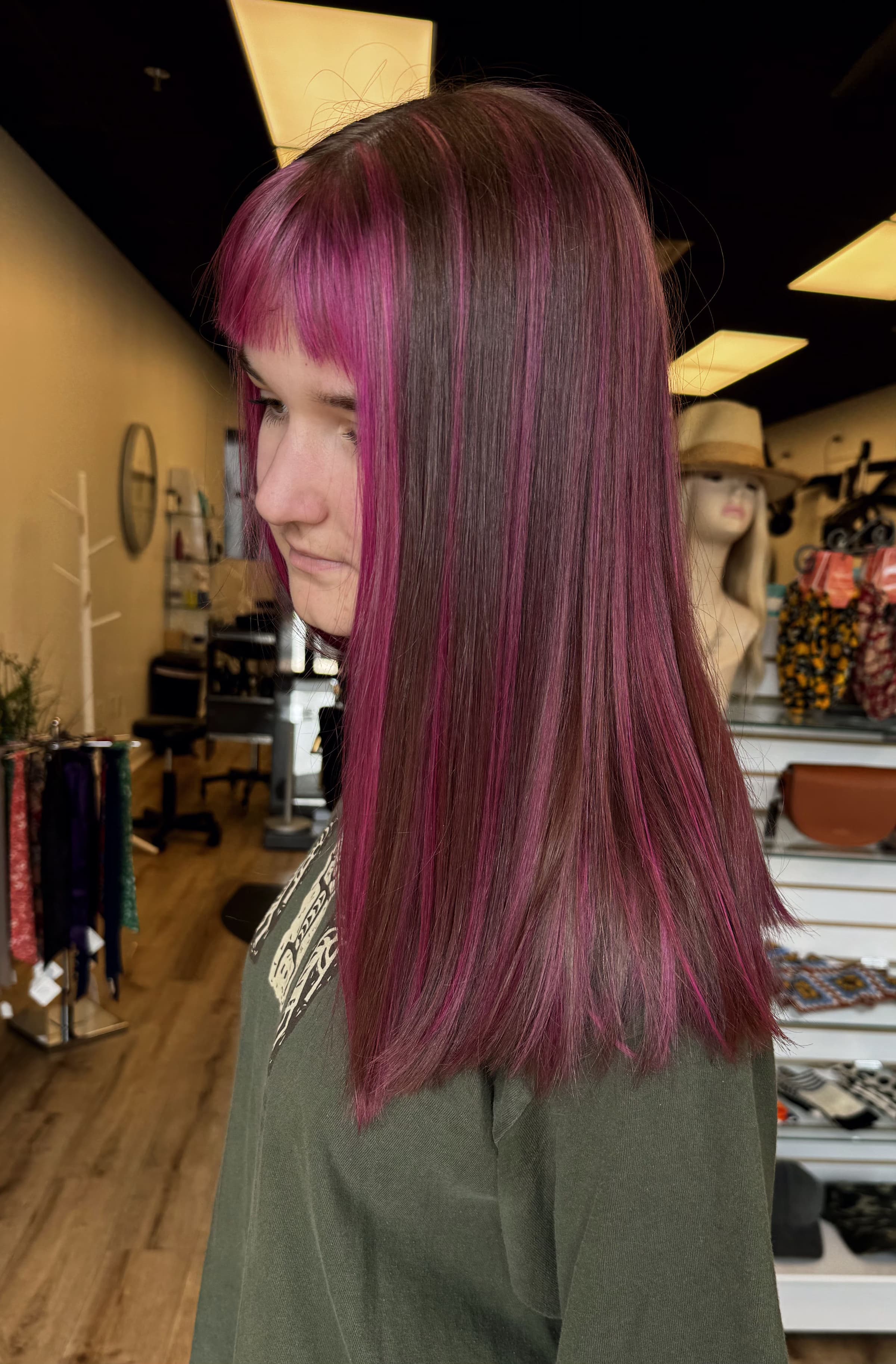 Blonde color correction taken to an even, bright result — hair by Lili Barker in Leander, TX